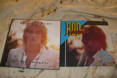 rod stewart foot loose & fancy free vinyl record, View more