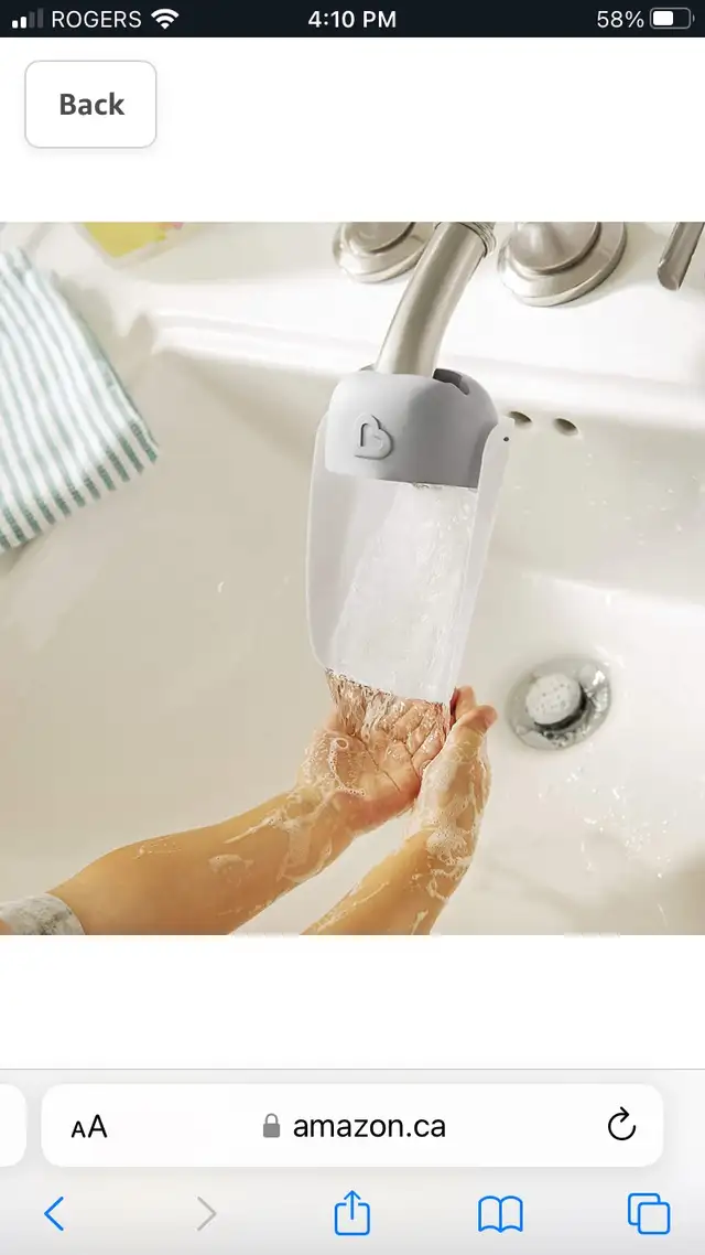 Munchkin Faucet Extender 2 Piece Set in Bathing & Changing in London - Image 3