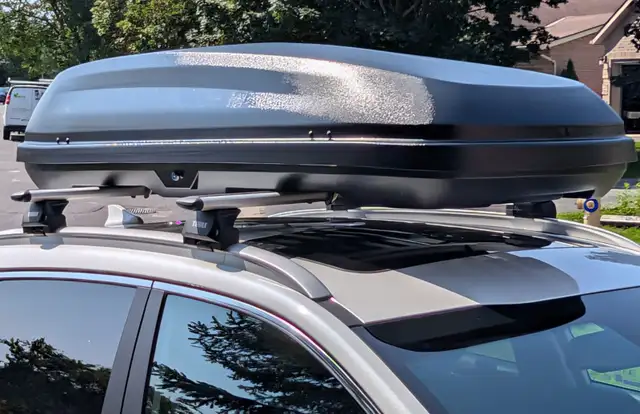 Cargo Box with Hardware: THULE + ENTHUZE