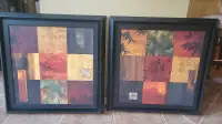 Set of Framed Art Work