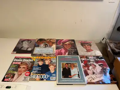 Princess Diana AMAZING Different Books Pick and chose, View more