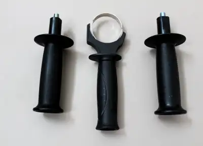 Grinder side handle 3/8" DIA. x 1/2" LG thread..($15 each)., View more