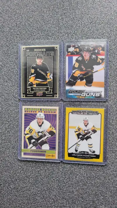 Pittsburgh Penguins Valtteri Puustinen 4 Carte Hockey Card, View more