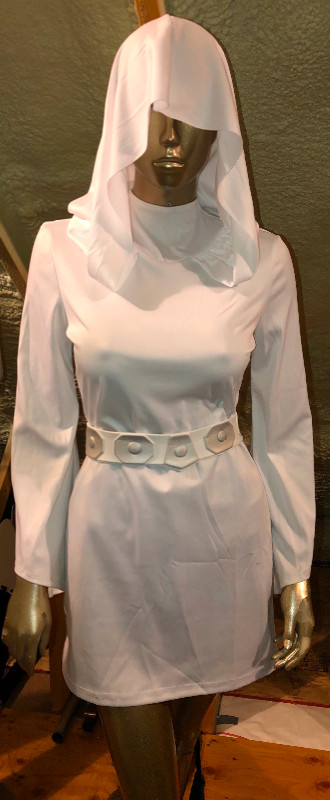 Star Wars Princess Leia Costume - Size Small in Costumes in Strathcona County