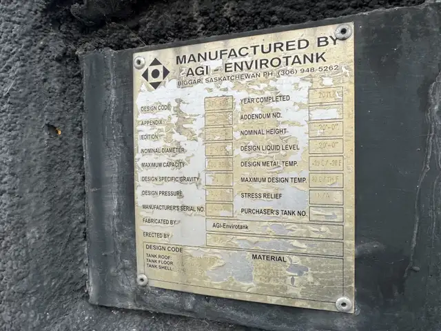 400 BBL Insulated Heated Steel Storage Tank – 2011 | Other | Saskatoon ...