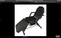 Facial Bed Massage Tattoo Table with Saddle Stool BRAND NEW
