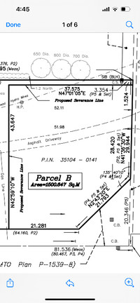 RESIDENTIAL BUILDING LOT FOR SALE !! 9385 FURNIVAL RD