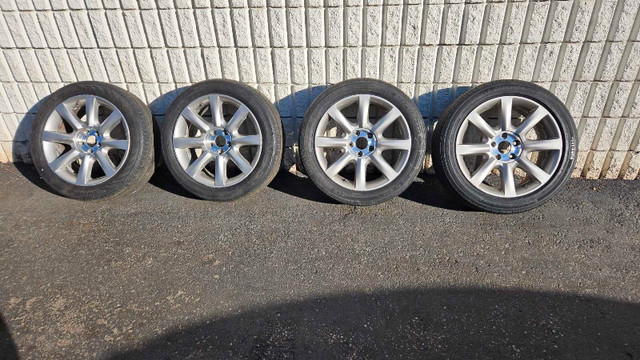 Infiniti 18' wheels with 245/45/18 all season tires  in Tires & Rims in City of Toronto - Image 2