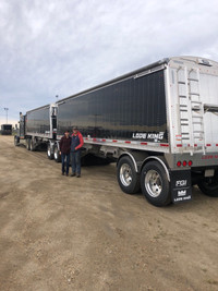 Custom grain hauling