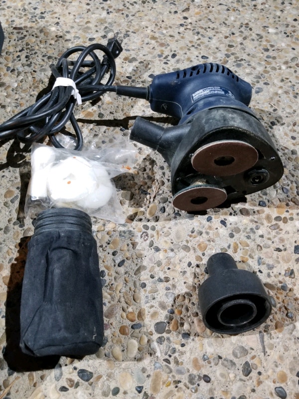 MASTERCRAFT SANDER **WITH CASE** & 2 TOOL BOXES!! ☆☆☆ Hand Tools