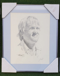 Greg Norman - Golfer Print,  No.249 0f 300 - produced in 1987