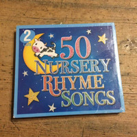 50 Nursery Rhyme Songs Double CD Set - New-