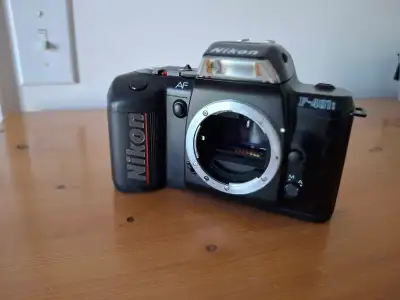 Nikon F401s film camera body only, as is, View more