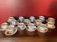 Antique bone china teacups - FREE