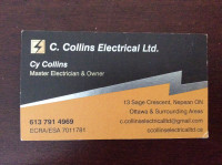ESA Certified Master Electrician for Hire