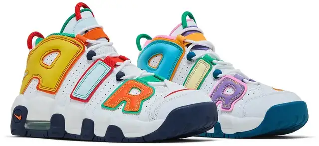 4-5Y Nike Kids Air More Uptempo What The" sneakers in Men's Shoes in City of Toronto - Image 4