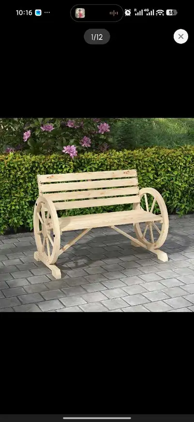 Outdoor Patio bench, View more