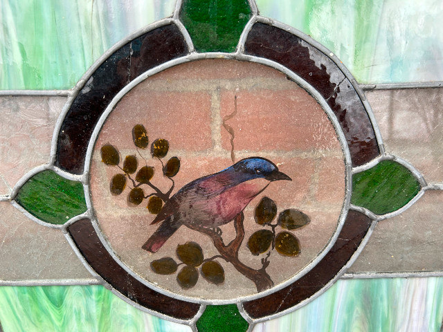 Antique stained glass window in Arts & Collectibles in City of Toronto - Image 2
