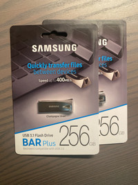 SAMSUNG BAR Plus 256GB - 300MB/s USB 3.1 Flash Drive