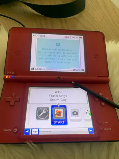 Great working ds with charger, View more