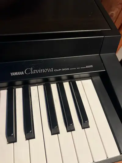  Yamaha Clavinova CLP 300 88 weighted key keyboard, View more