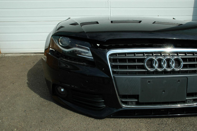 Audi A4 (B8) (Typ 8k) Hid Front End Nosecut Black (2009-2012) in Auto Body Parts in Calgary - Image 4