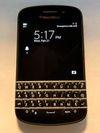 BlackBerry Q10 - Unlocked - Fully functional - Digital Detox