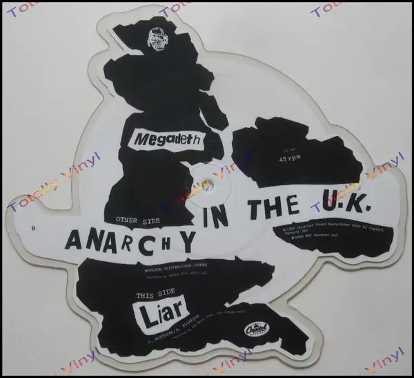Megadeth - Anarchy in the UK LP in CDs, DVDs & Blu-ray in Hamilton - Image 3
