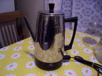 Vintage Regal Easy Flo Electric Coffee Percolator