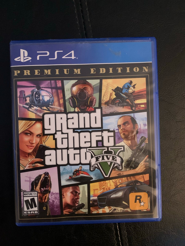 GTA 5 PS4 in Sony Playstation 4 in Cambridge