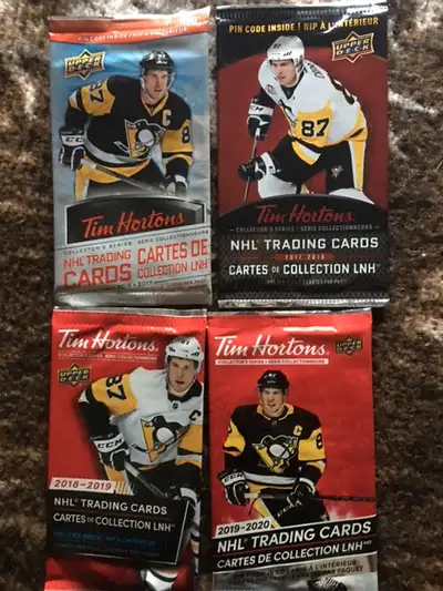 280 unopened packs from 2016 to the 2019 2020 year tim hortons h, View more