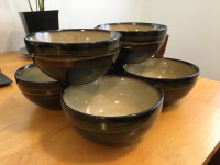 Aztec soup bowls 6"(D) x 3"(H). $13 for 2; $24 for 4; $33 for 6
