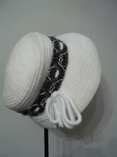 Vintage knit hat, View more