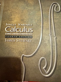 Single variable calculus - 4th edition 