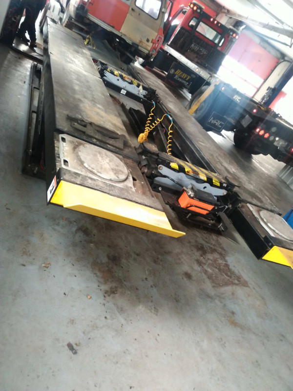 2021 14k John Bean Scissor Lift + V2280 Aligner (Garage Equip) Heavy