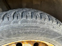 Goodyear Ultragrip Winter 225/60R17 7/32” with wheels (Nissan)