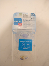 MAM Air Night Pacifiers (2 pack), 6+ Months, Glow in the dark
