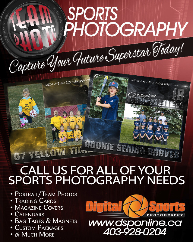 Digital Sports Photography - Team Photography in Photography & Video in Medicine Hat