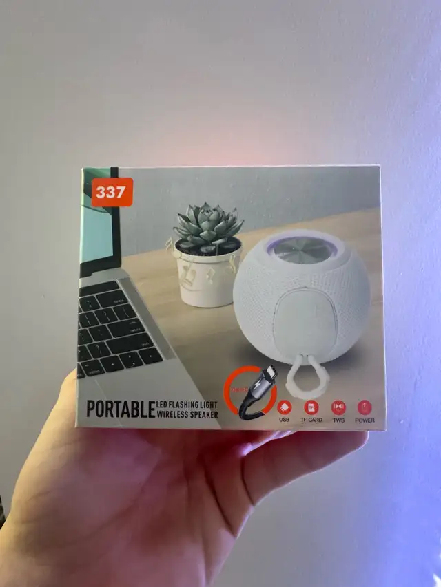 New Black Bluetooth Speaker in Speakers in Edmonton - Image 2