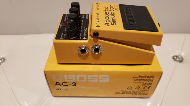 ACOUSTIC SIMULATOR BOSS PEDAL in Amps & Pedals in Cornwall - Image 4