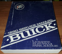 1990 LeSABRE ELECTRA PARK AVENUE Service Manual