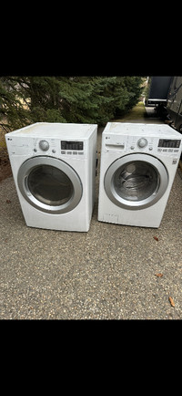 LG Ultra Large Washer and Dryer