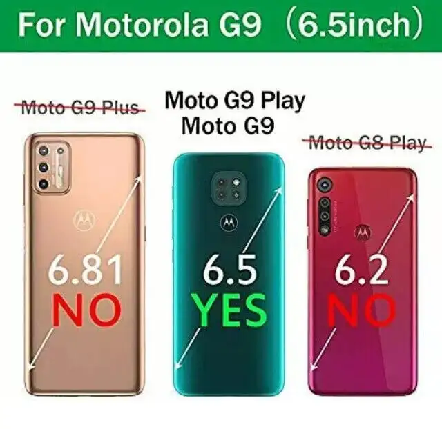 Leyi Shock Motorola Moto G9/E7 Plus Play Case 2 Tempered Glass in Other in London - Image 3