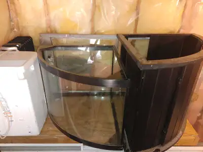 corner 55 gallon aquarium, View more