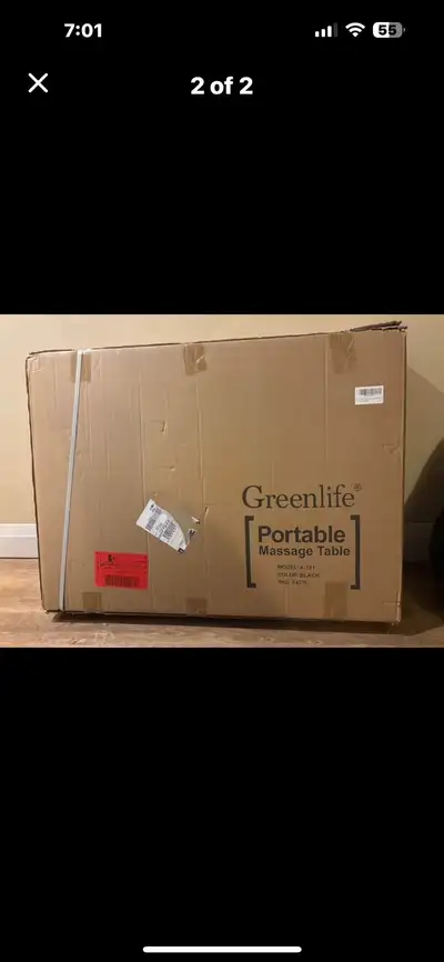 Foldable table, see ad on amazon. Brand new still in the box, never used. Asking $150.