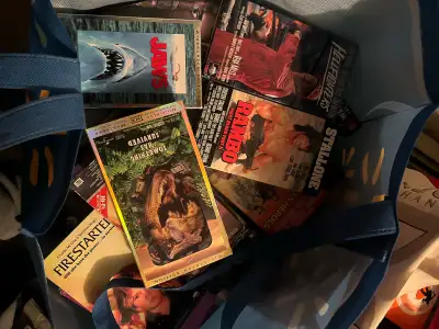 vhs movies over 500 of them , View more