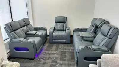 Recliner Sofa set available , View more