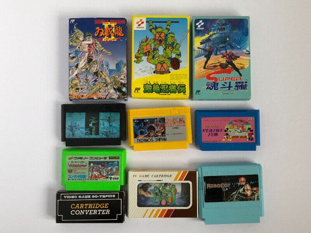 Famicom Japan cartridge games Nintendo NES in Older Generation in City of Toronto