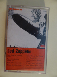 Blues Music Cassettes Stones Led Zep Muddy Yardbirds