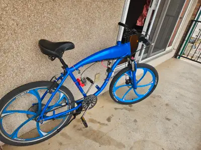 Angel roller gas bicycle frame..., View more